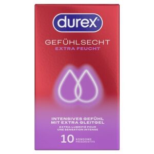 DUREX Gefühlsecht Präservativ extra feucht  10 Stk
