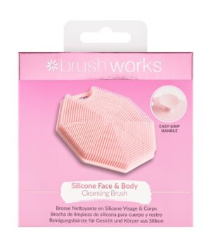 BRUSHWORKS Silicone Face&Body Cleans Brush Box