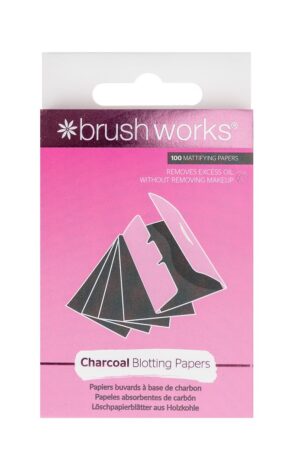 BRUSHWORKS Charcoal Blotting Papers Box 100 Stk
