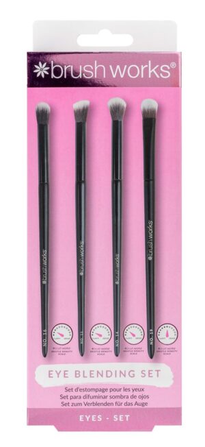 BRUSHWORKS Eye Blending Set Box 4 Stk