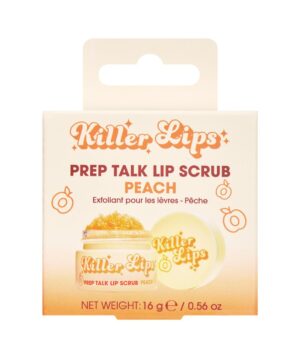 KILLER LIPS Prep Talk Lip Scrub Peach Ds 16 g