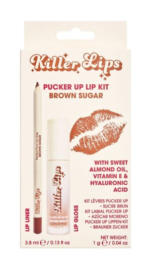 KILLER LIPS Pucker Up Lip Kit Brown SuBox 3.800 ml