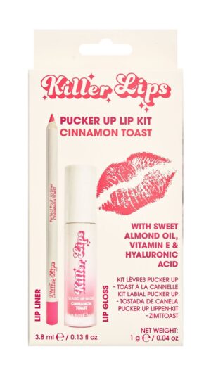 KILLER LIPS Pucker Up Lip Kit Cinnam TBoxt3.800 ml