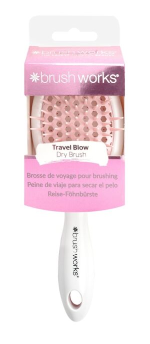 BRUSHWORKS Travel Blow Dry Brush Box