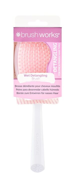 BRUSHWORKS Wet Detangling Hair Brush Box