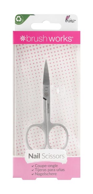 BRUSHWORKS Nail Scissors Box