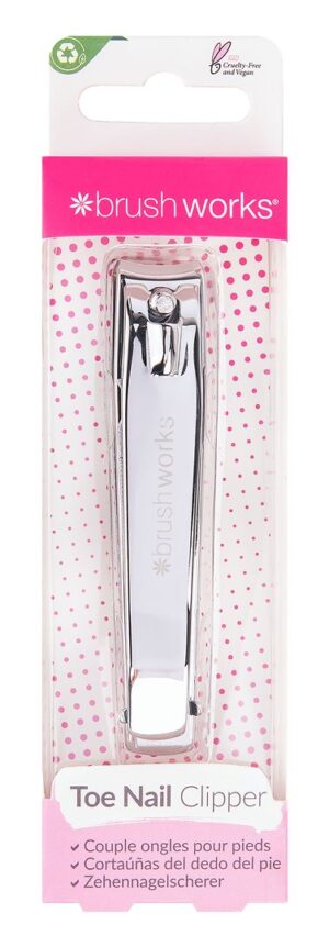 BRUSHWORKS Toe Nail Clipper Box