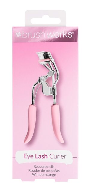 BRUSHWORKS Eyelash Curler Pink Box
