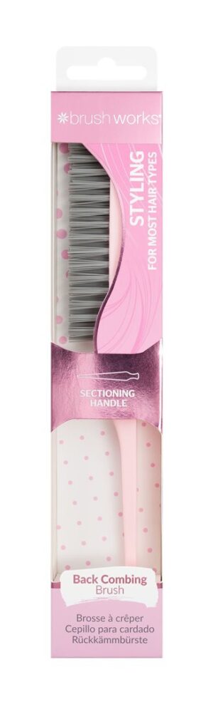 BRUSHWORKS Back Comb Brush Box