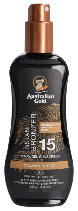 AUSTRALIAN GOLD Spray Gel mit Bronz SPF1Spr 237 ml