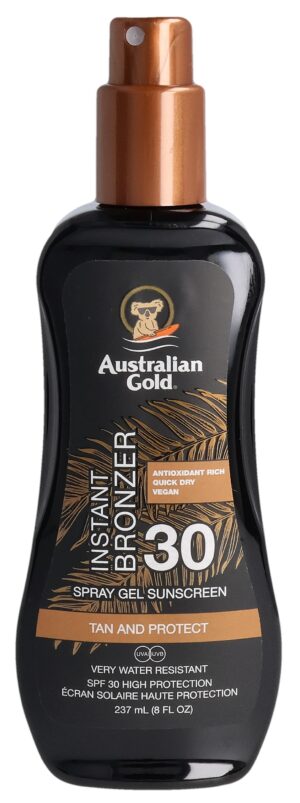 AUSTRALIAN GOLD Spray Gel mit Bronz SPF3Spr 237 ml