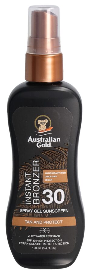 AUSTRALIAN GOLD Spray Gel mit Bronz SPF3Spr 100 ml