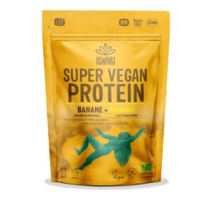 ISWARI Super Vegan Protein Banane Bio    Btl 8 Stk