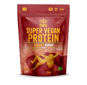 ISWARI Super Vegan Protein Kakao Bio     Btl 8 Stk
