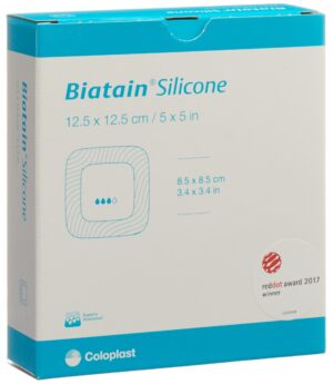 BIATAIN Silicone Schaumv 12.5x12.5cm selbst 10 Stk