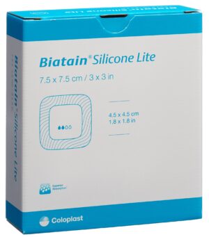 BIATAIN Silicone Lite Schaumv 7.5x7.5cm 10 Stk