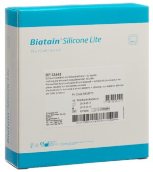 BIATAIN Silicone Lite Schaumv 10x10cm 10 Stk