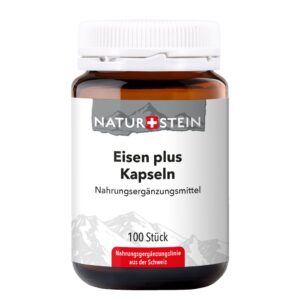 NATURSTEIN Eisen plus Kaps            Glas 100 Stk