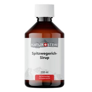 NATURSTEIN Spitzwegerich Sirup Fl 200 ml