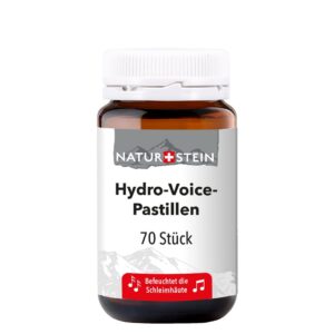 NATURSTEIN Hydro Voice Pastillen Glas 70 Stk