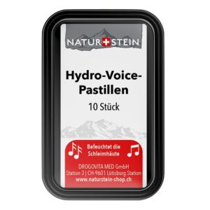 NATURSTEIN Hydro Voice Pastillen Ds 10 Stk