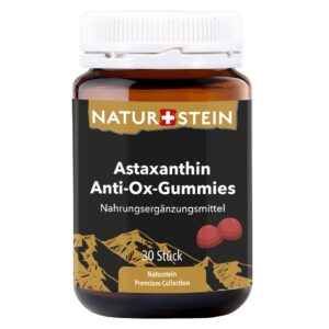 NATURSTEIN Prem Coll Asts Anti-Ox gumm Glas 30 Stk