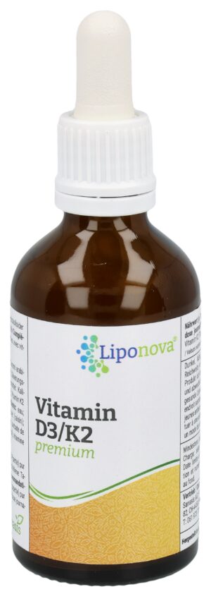 SANASIS Liponova Vit D3/K2 liposomal pre veg 60 ml