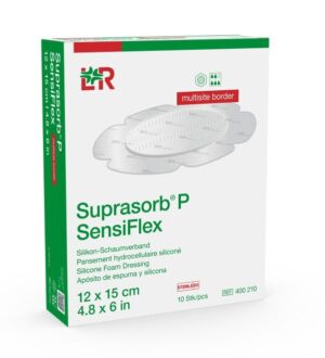 SUPRASORB P SensiFlex mu bor 12x15cm 10 Stk
