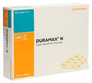 DURAMAX N Superabsorber 15x20cm Box 10 Stk