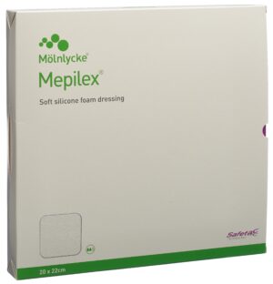 MEPILEX Schaumverband Safetac 20x22cm Si neu 5 Stk