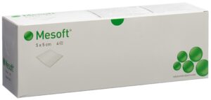 MESOFT NW Vlieskompr 5x5cm st         30 Btl 5 Stk
