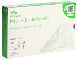 MEPILEX Border Post OP 9x10cm (neu) 10 Stk