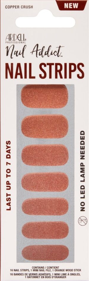 ARDELL Nail Addict Strips Copper Crush      16 Stk