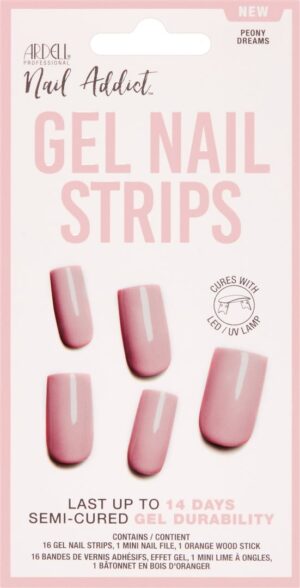 ARDELL Nail Addict Gel Strips Peony Dreams  16 Stk