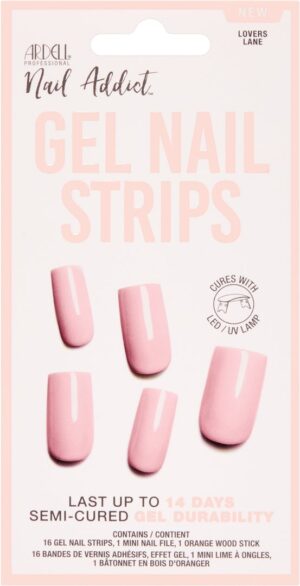 ARDELL Nail Addict Gel Strips Lovers Lane   16 Stk