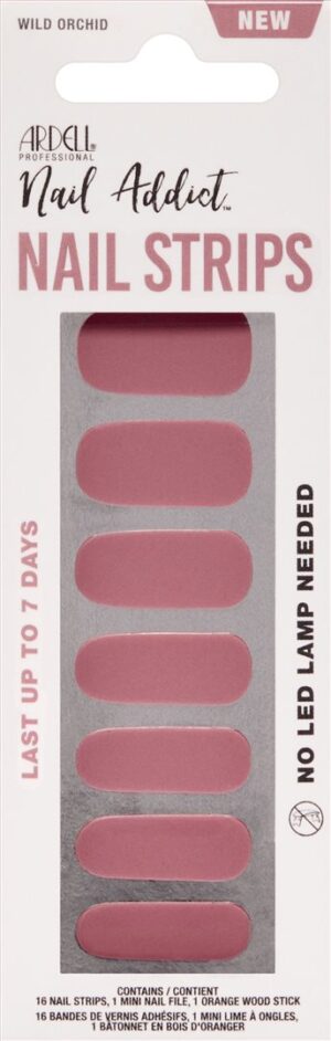 ARDELL Nail Addict Strips Wild Orchid       16 Stk
