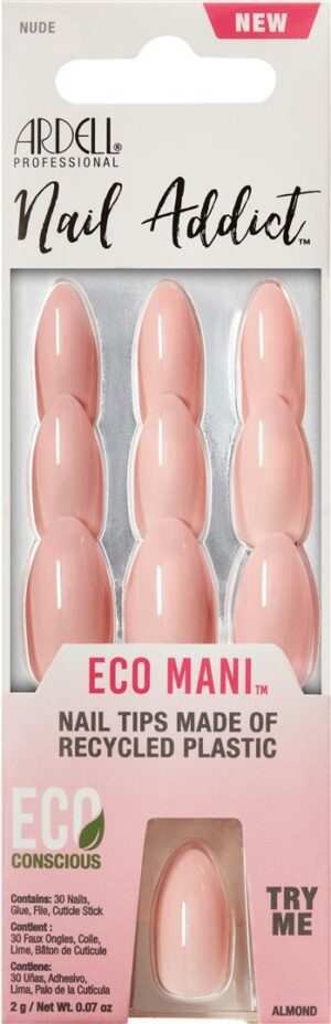 ARDELL Nail Addict Eco Mani Nude 30 Stk