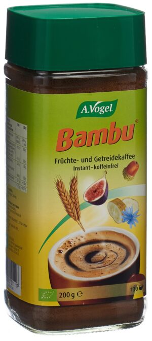 VOGEL Bambu Früchtekaffee instant       Glas 200 g