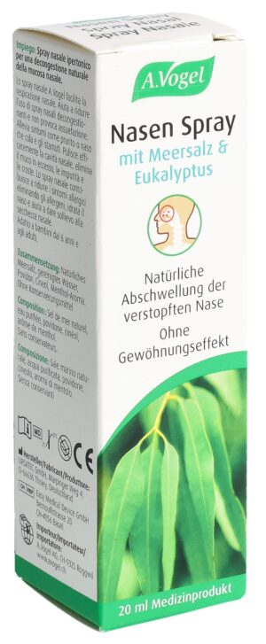 VOGEL Nasen-Spray Meersalz & Eukalyptus CHFl 20 ml