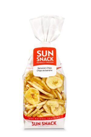 SUN SNACK Bananen-Chips                  Btl 120 g