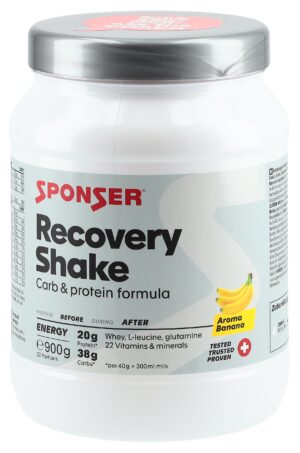 SPONSER Recovery Shake Plv Banane Ds 900 g