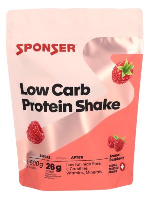 SPONSER Low Carb Protein Shake Raspberry Ds 500 g
