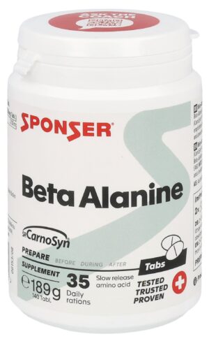 SPONSER Beta Alanine Tabs               Ds 140 Stk