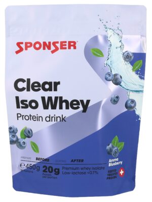 SPONSER Clear Iso Whey Blueberry             450 g