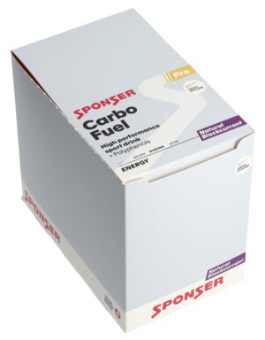 SPONSER Carbo Fuel Plv Natural Blackcur10 Box 83 g