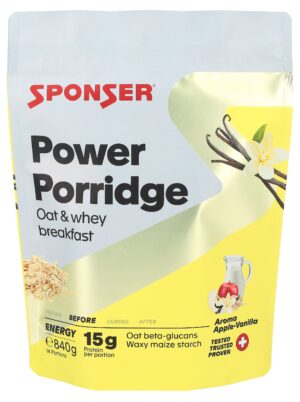 SPONSER Power Porridge Apple Vanilla 840 g