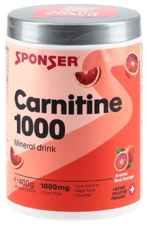 SPONSER Carnitin 1000 Plv Red Orange         400 g