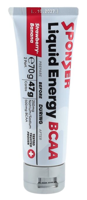 SPONSER Liquid Energy BCAA Ban-Strawber       70 g