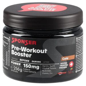 SPONSER Pre-Workout Booster Cola Ds 256 g