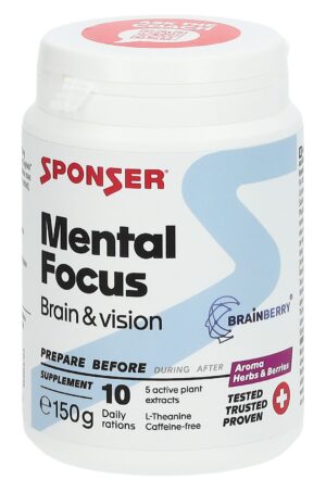 SPONSER Mental Focus Herbs & Berries      Ds 150 g